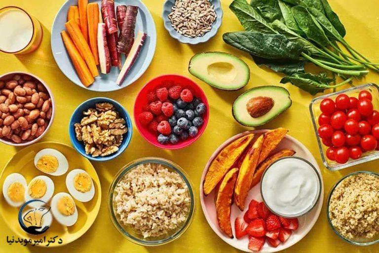 رژیم غذایی برای بهبود دیسک کمر